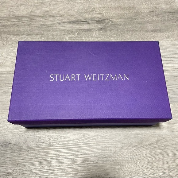 Stuart Weitzman Patent Leather Oxford Loafers Burgundy Size 6 - Picture 12 of 12